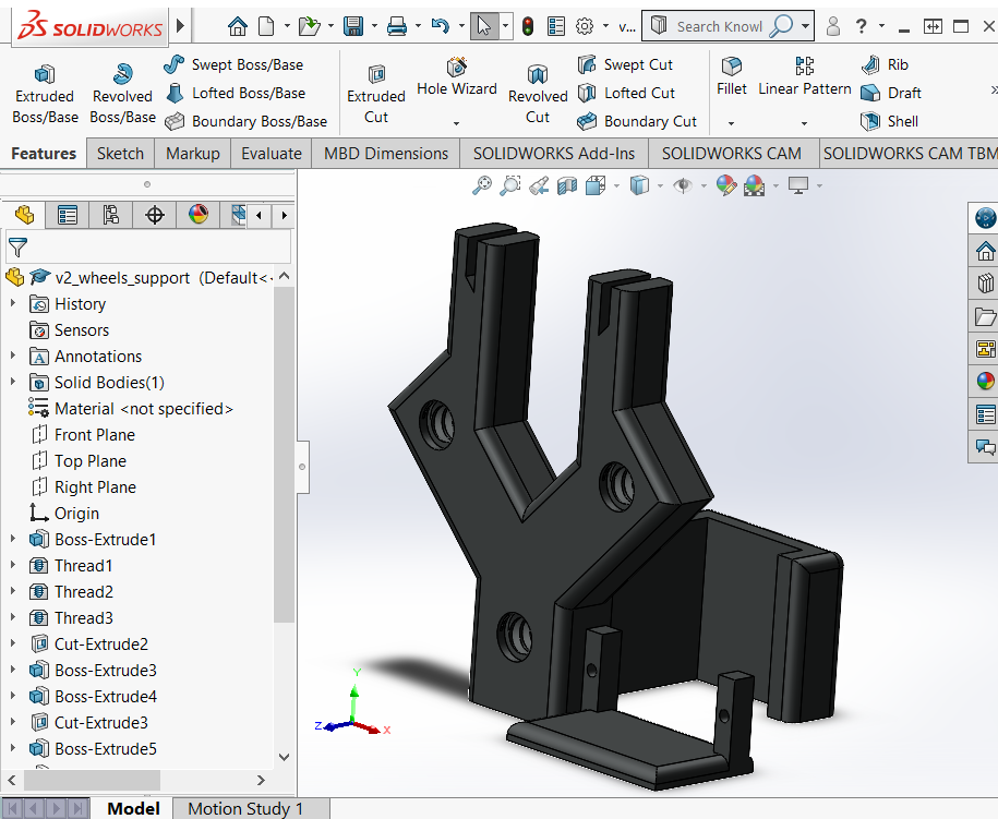 wheels_support_module